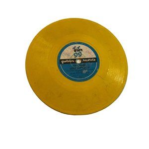 Vintage 7” vinyl record 45 RPM golden records we sail the ocean blue I'm called